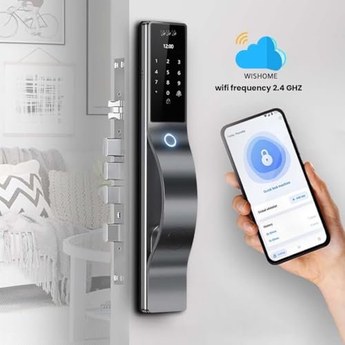 3D Face Recognition Smart Lock with HD Camera & Doorbell | Keyless Entry via Fingerprint, Passcode, IC Card, Key | Mortise Lock | Auto-Lock | App... - Image 6