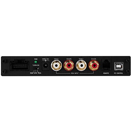 Dayton Audio DSP-408 4 Input 8 Output DSP Digital Signal Processor with Built in EQ Crossovers, Time Alignment, and in-Put/Output Mixing for Home... - Image 4