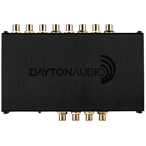 Dayton Audio DSP-408 4 Input 8 Output DSP Digital Signal Processor with Built in EQ Crossovers, Time Alignment, and in-Put/Output Mixing for Home... - Image 5