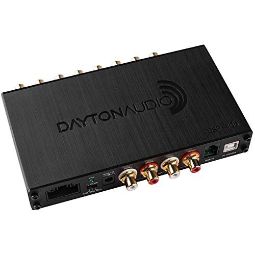 Dayton Audio DSP-408 4 Input 8 Output DSP Digital Signal Processor with Built in EQ Crossovers, Time Alignment, and in-Put/Output Mixing for Home... - Image 6