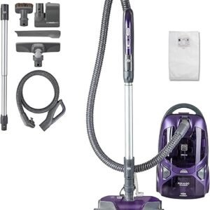 Kenmore 600 Series Pet Friendly Lightweight Bagged Canister Vacuum with Pet PowerMate, Pop-N-Go Brush, 2 Motors, HEPA Filter, Aluminum Telescoping...