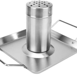 Stainless Steel Roast Pan Barbecue Roasting Nonstick Grilled Holder Detachable Bbq Tool Beer Roast